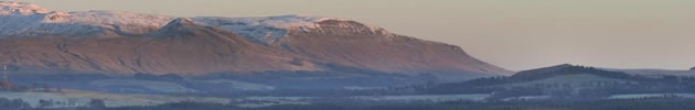 Campsies from Duncryne in winter